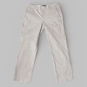 Banana Republic Black & White Polka Dot Avery Pants
